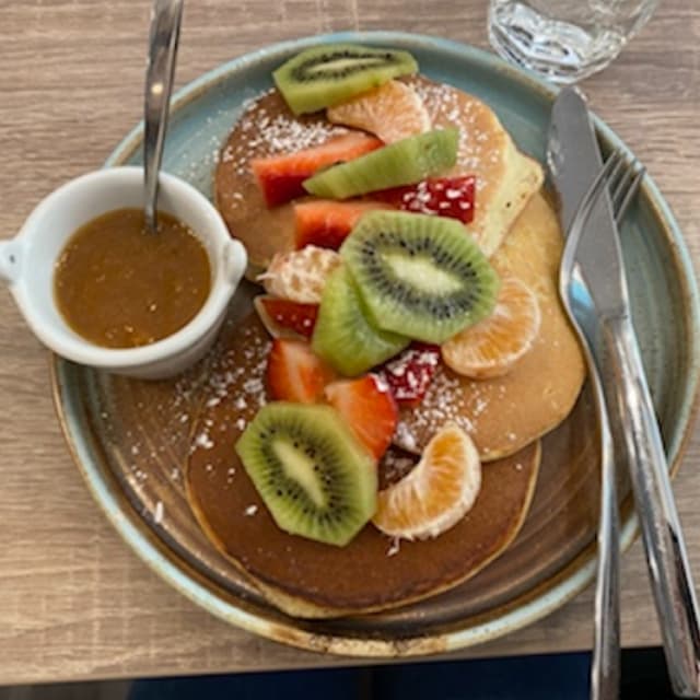Photo of the dish “Pancake con frutta”