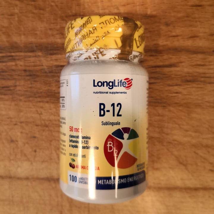 photo of Longlife B-12 50 mcg shared by @maurisio80 on  06 Apr 2022 - review