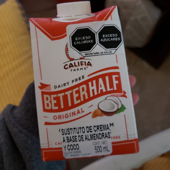 photo of Califia Farms Better Half Original shared by @debeb on  16 Jun 2021 - review