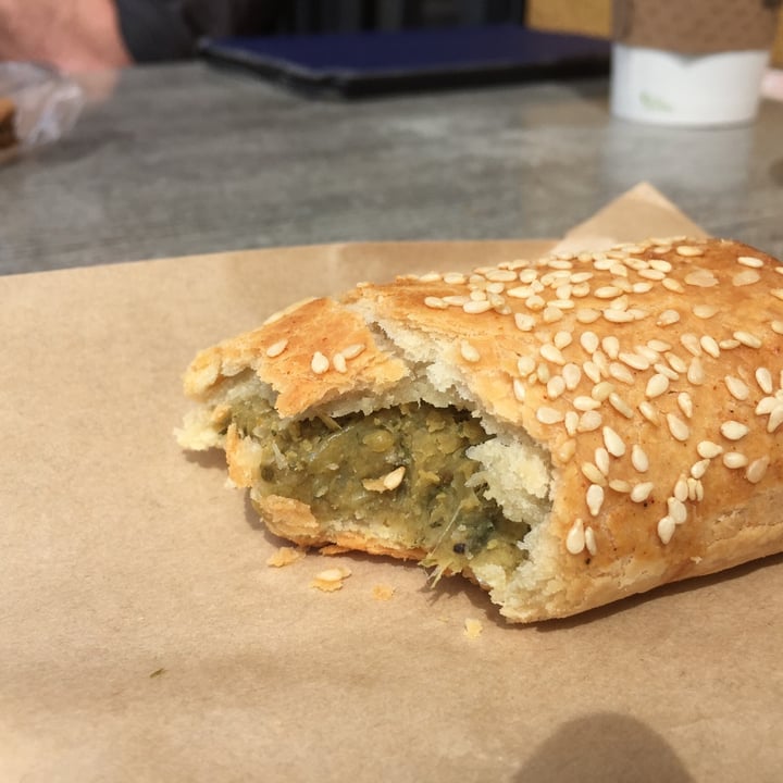 photo of Duncan Garage Cafe & Bakery Vegan falafel roll shared by @malarky on  07 May 2021 - review