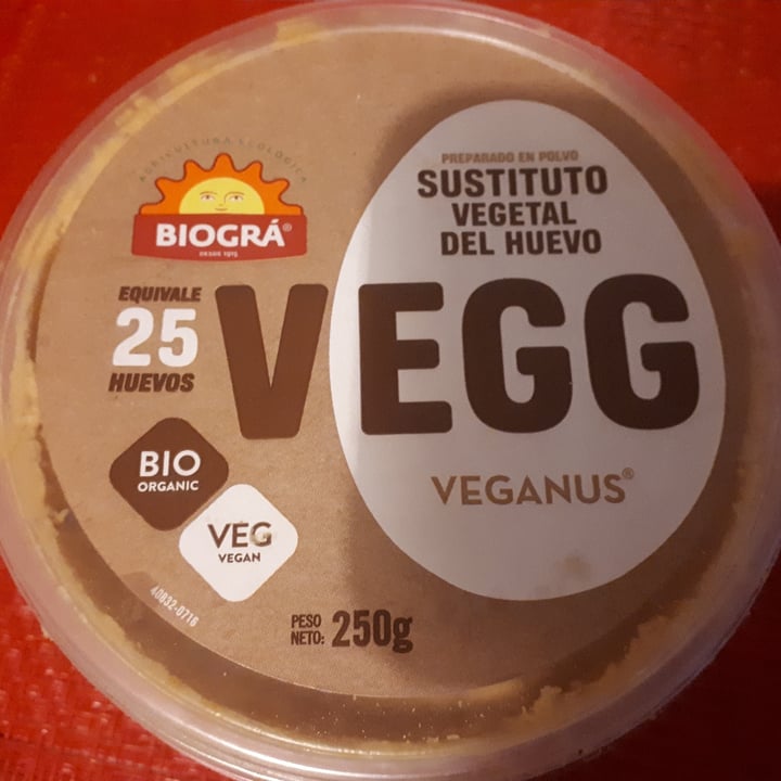 photo of Biogra Vegg Sustituto del Huevo shared by @saraitxu on  04 Jul 2020 - review