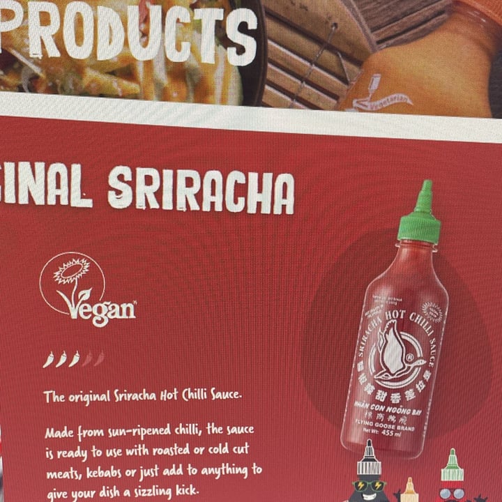 photo of Flying Goose Brand Sriracha Scharfe Chilisauce shared by @kavana on  25 Jul 2022 - review