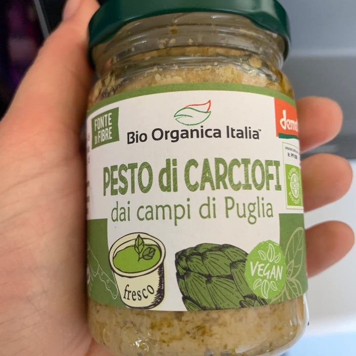 photo of Bio Organica Italia Pesto di carciofi shared by @madpao on  09 Apr 2022 - review