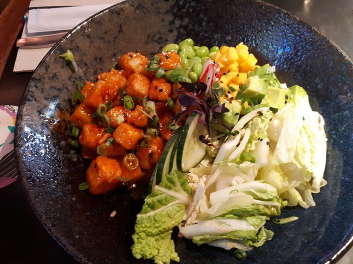 review photo of Cactus Club Cafe Crispy Tofu Bowl shared by @mikef on 07 Aug 2018 - review