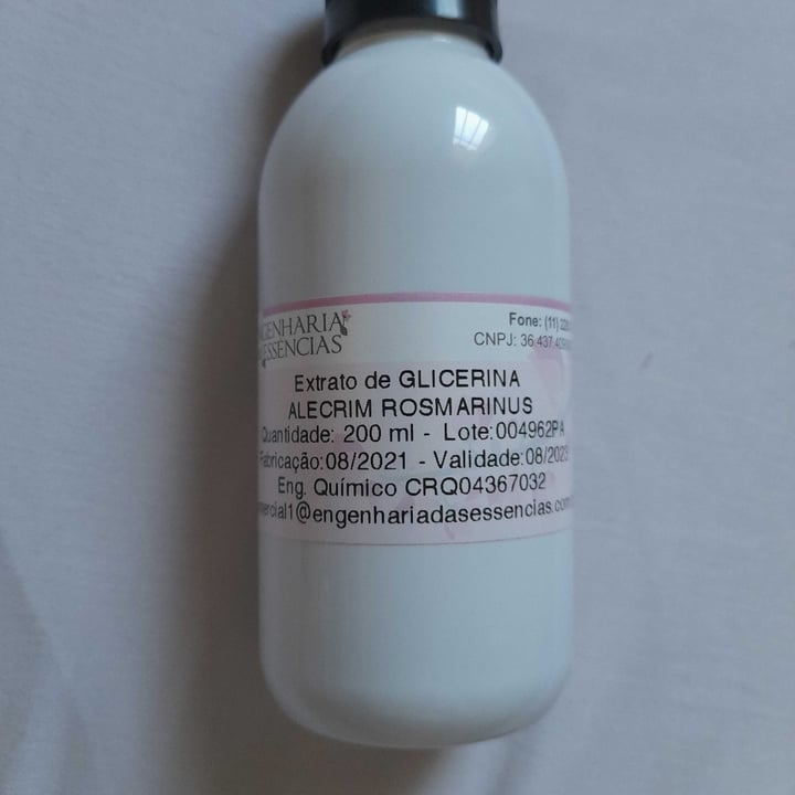 photo of Engenharia das essencias Extrato De Alecrim shared by @welton on  07 May 2022 - review