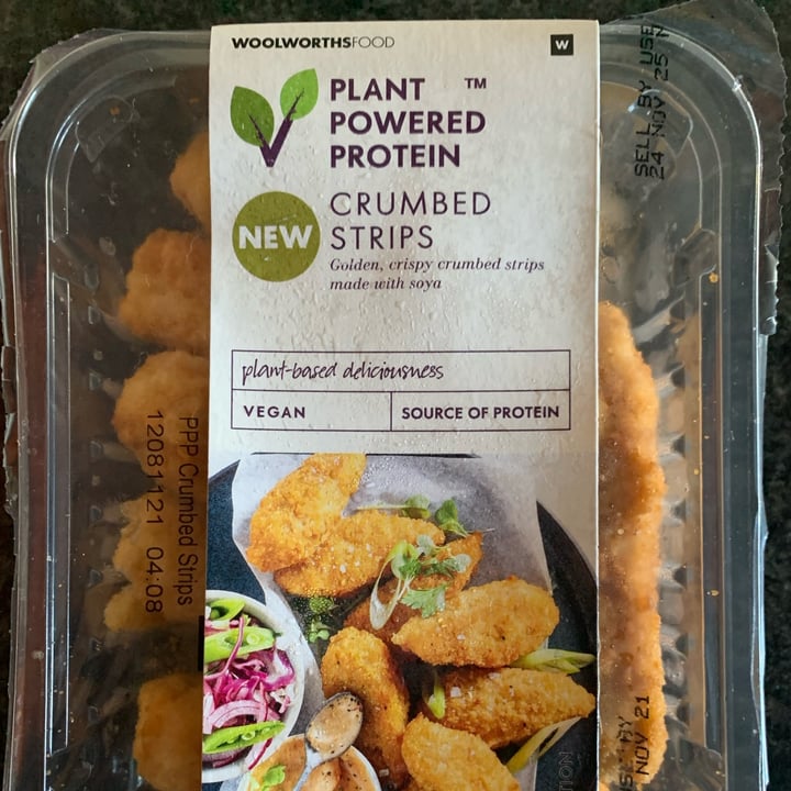 photo of Woolworths Food Crumbed strips shared by @niroshap on  05 Dec 2021 - review