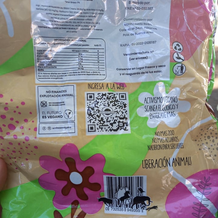 review photo of Un Rincón Vegano Galletitas Surtidas shared by @martiterraza on 13 Apr 2022 - review