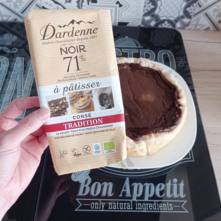 photo of Dardenne Chocolat NOIR Pâtissier 71% shared by @koyott on  17 Apr 2021 - review
