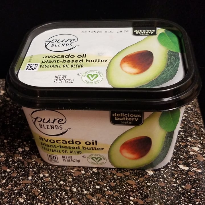 photo of Pure blends Avocado Oil Plant-Based Butter shared by @jennifefer on  23 May 2020 - review