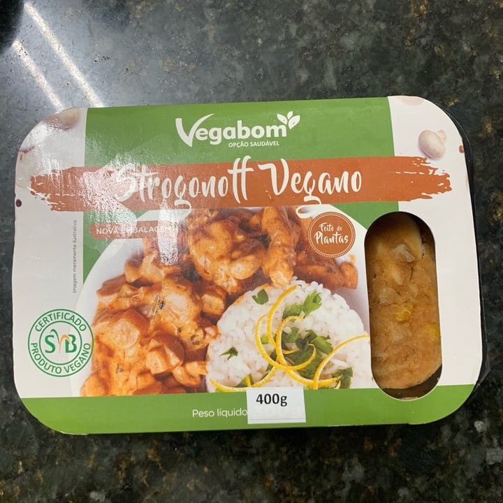 photo of Vegabom Strogonoff vegano shared by @enzzzo on  31 Oct 2021 - review