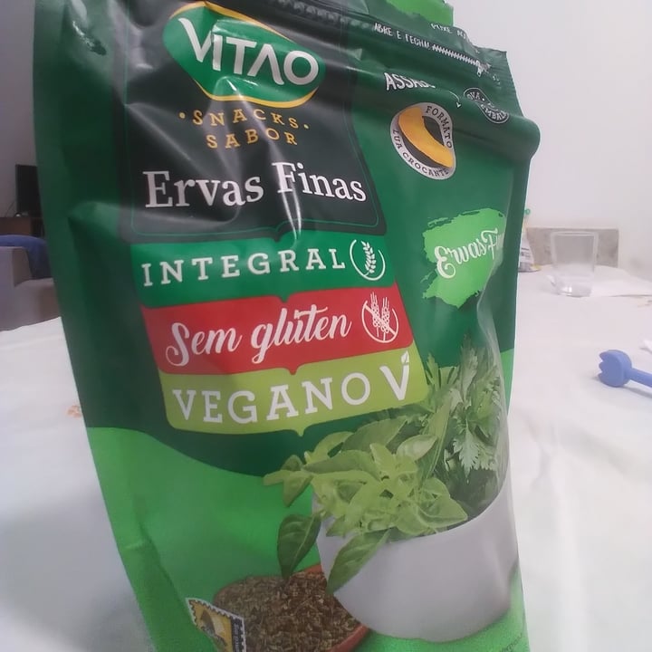 review photo of VITAO Snacks sabor Ervas finas shared by @andreagarcia on 28 Apr 2022 - review