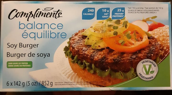 review photo of Compliments Our Compliments Soy Burgers shared by @itsok2beme on 16 Jun 2019 - review