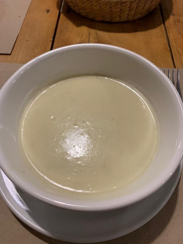 菜肴“Crema de Coliflor”的照片