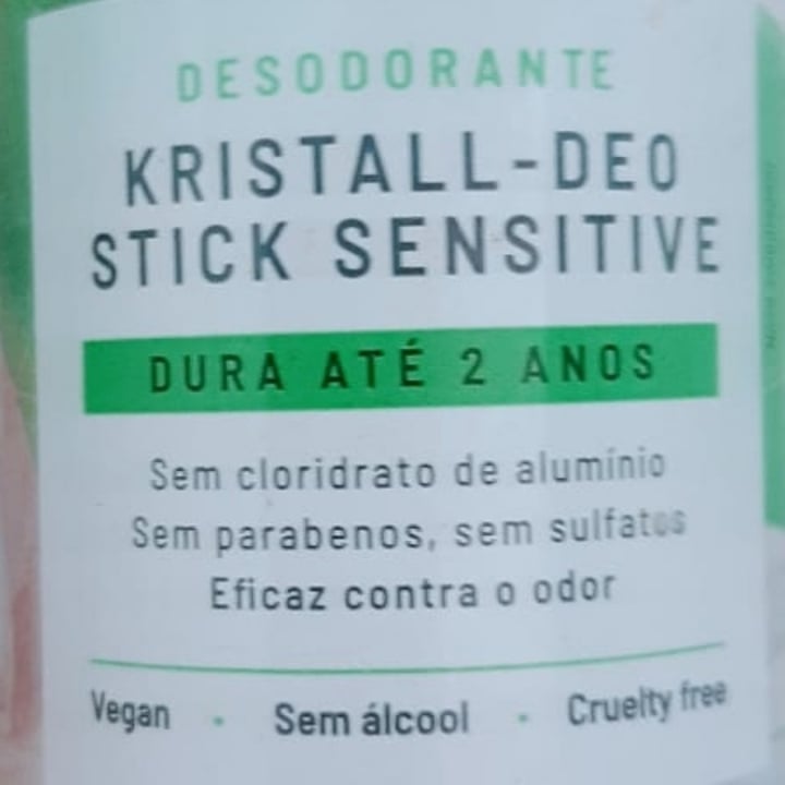 photo of Alva Desodorante Kristall-Deo stick sensitive shared by @walguss on  04 May 2022 - review