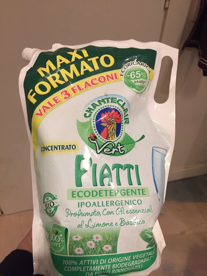 photo of Vert di Chanteclair Piatti Ecodetergente shared by @bpagani on  12 Feb 2020 - review