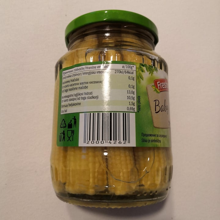 photo of Freshona Baby corn shared by @ilmirko on  05 Jun 2022 - review