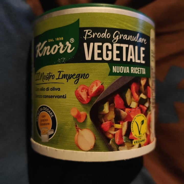 photo of Knorr Brodo granulare vegetale shared by @myriamjaelriboldi on  19 Oct 2021 - review