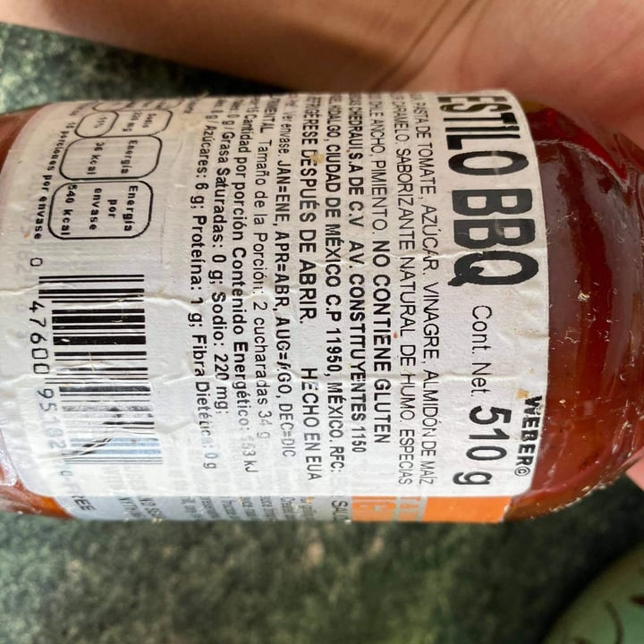 review photo of Weber Salsa shared by @annetteannette on 09 Aug 2020 - review