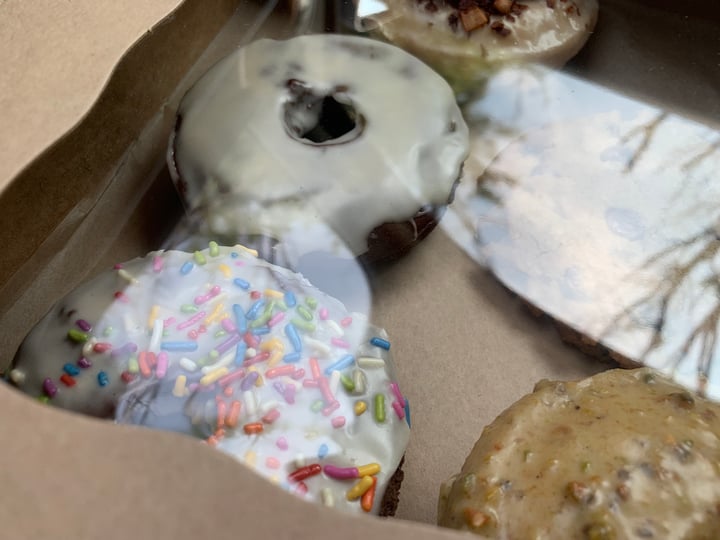 photo of Rainbow Bakery Chocolate Donut shared by @jeremytheape on  17 Jul 2022 - review