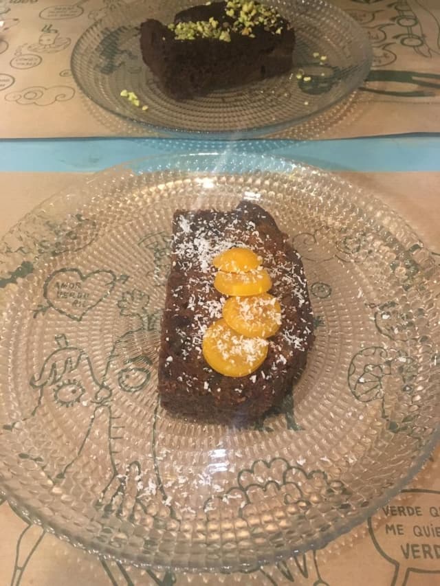 Photo of the dish “Carrot and chocolate cake”