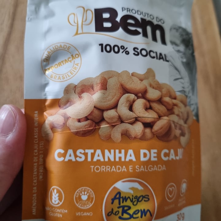 review photo of PRODUTO DO BEM CASTANHA DE CAJU TORRADA E SALGADA Produto Do Bem 100% Social CASTANHA DE CAJU TORRADA E SALGADA shared by @qwerty123 on 04 May 2022 - review