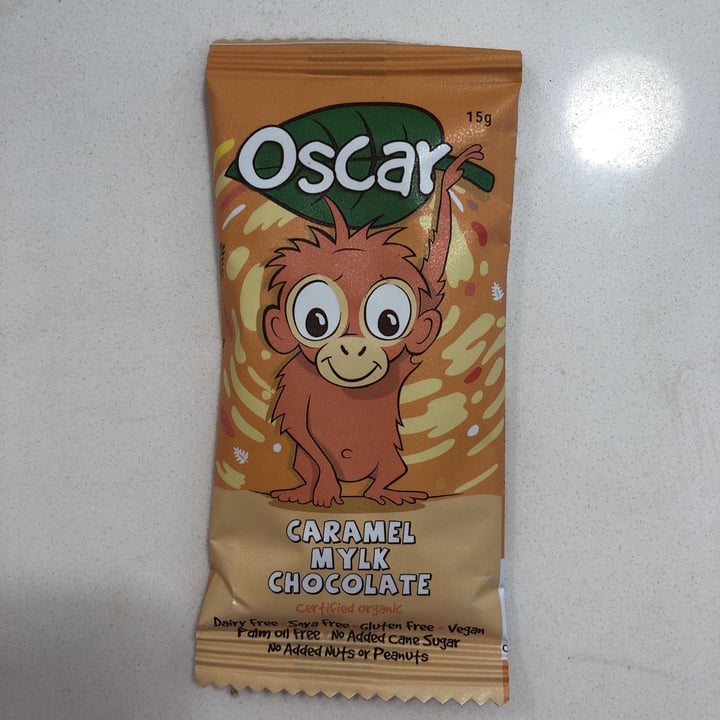 photo of The Chocolate Yogi Oscar Caramel Mylk Chocolate shared by @marissageorge on  11 Nov 2020 - review