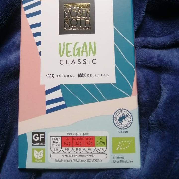 photo of Moser Roth Classic - Vegan shared by @halimashah on  11 Feb 2022 - review