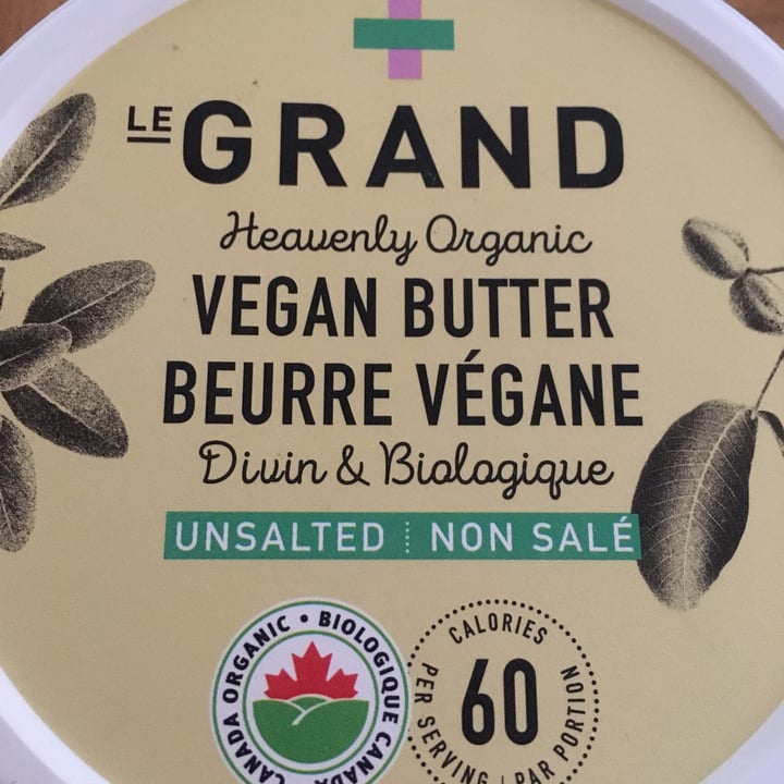 photo of Le Grand Vegan Butter-Unsalted shared by @fellowanimal on  28 Jan 2022 - review