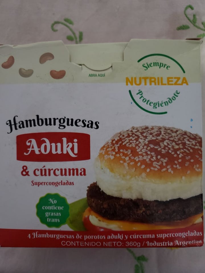 photo of Nutrileza Hamburguesa de Espinaca & Garbanzo shared by @moritaclau982 on  30 Jul 2019 - review