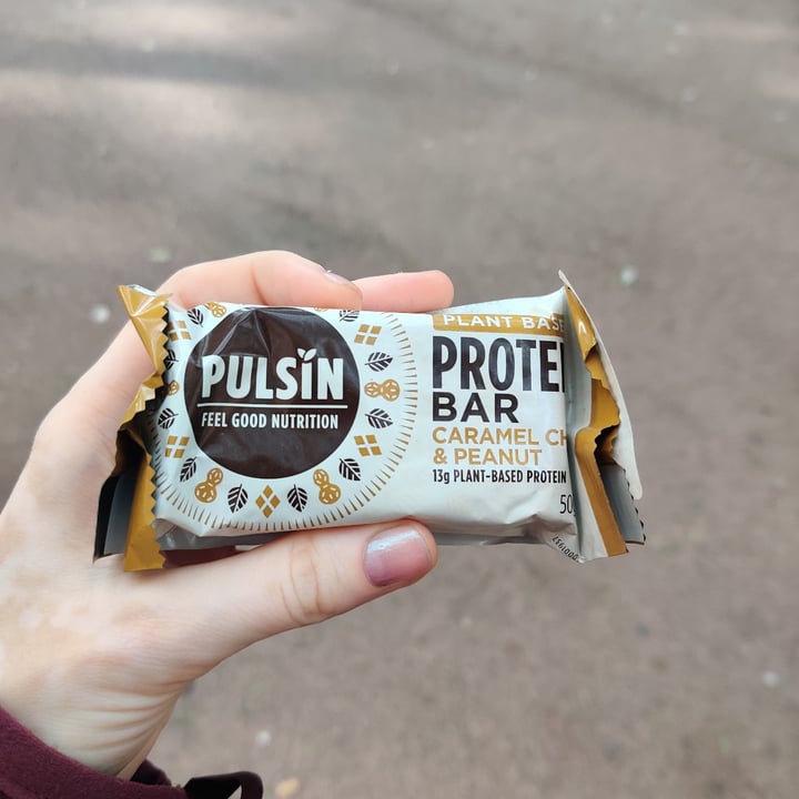 photo of Pulsin Caramel Choc and peanut bar shared by @katerinapap on  22 Oct 2022 - review