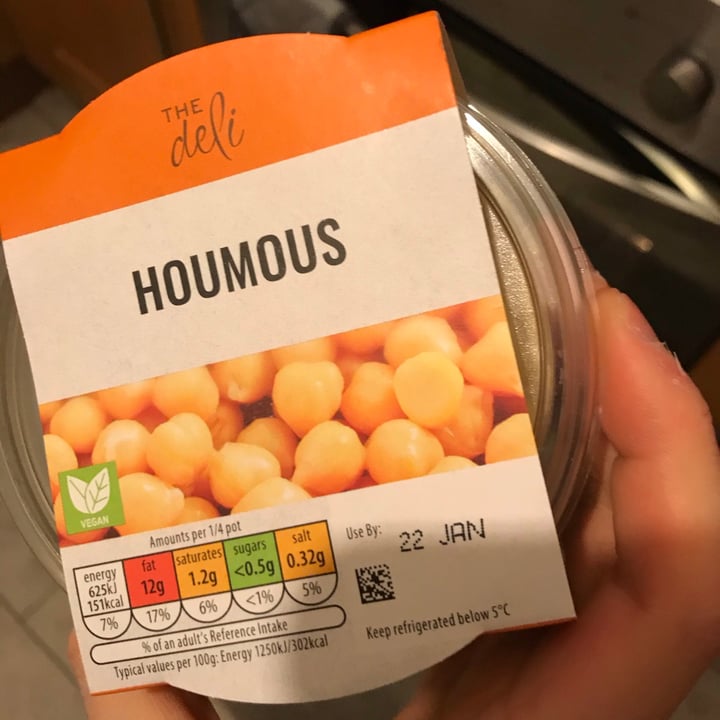 photo of ALDI Houmous shared by @jackbennettxvx on  25 Jan 2021 - review