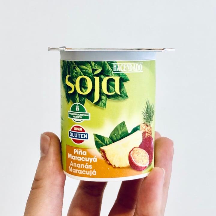 photo of Hacendado Yogurt de Soja Piña Maracuyá shared by @eusonbita on  25 Apr 2021 - review