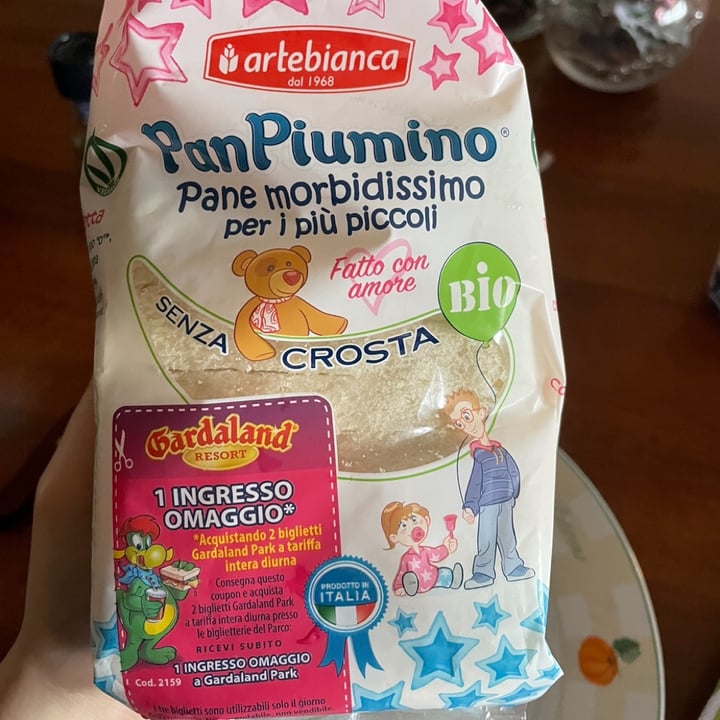 photo of Artebianca Pan Piumino shared by @elirecensioni on  29 Sep 2022 - review