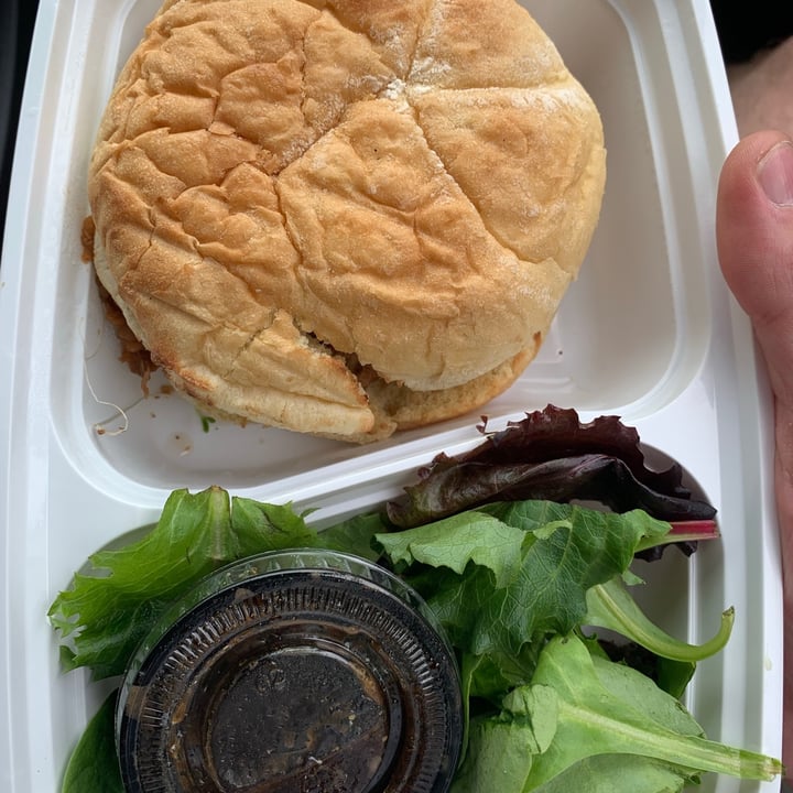 photo of Nirvana tea house & cafe Jackfruit Sandwich shared by @devinestyler on  15 Aug 2021 - review