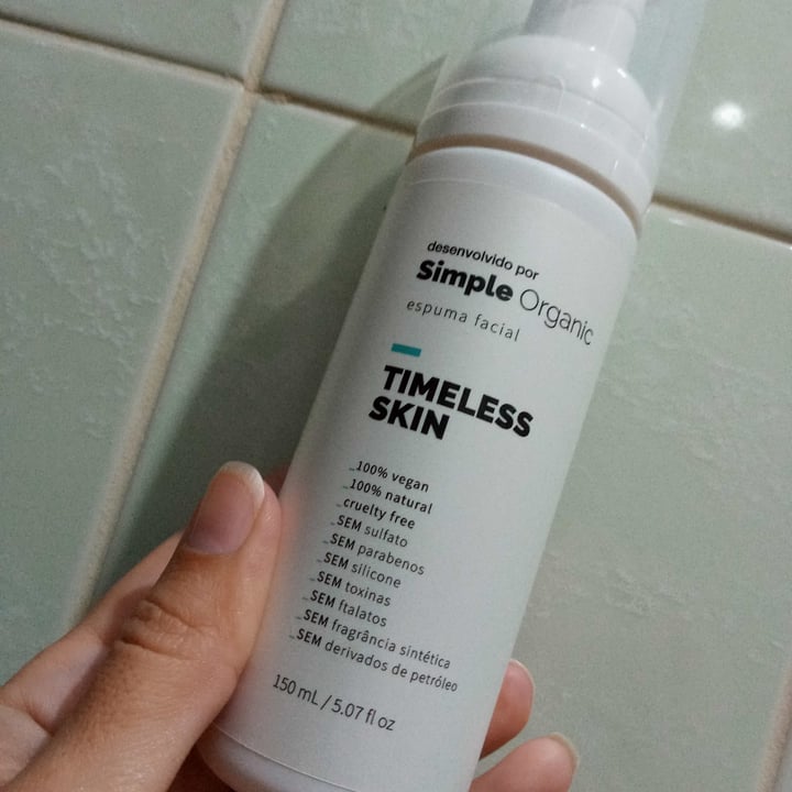 photo of Simple Organic Timeless Skin Espuma Facial shared by @lumosela on  16 Apr 2022 - review