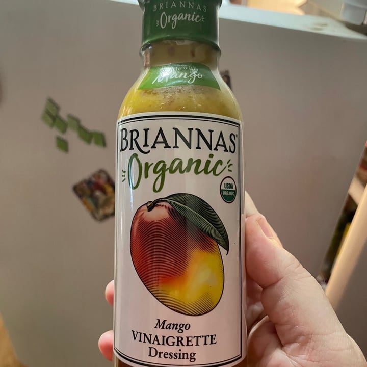 photo of Brianna's Fine Salad Dressings Briannas Organic Mango Vinaigrette Dressing shared by @jessavegano on  30 Jun 2021 - review