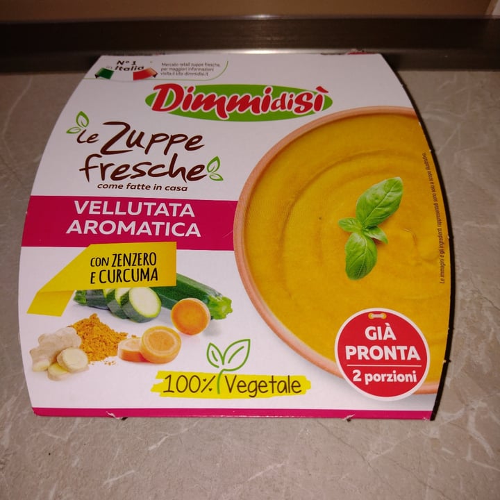 review photo of Dimmidisi zuppe fresche vellutata zenzero e curcuma shared by @mausci82 on 08 Feb 2022 - review