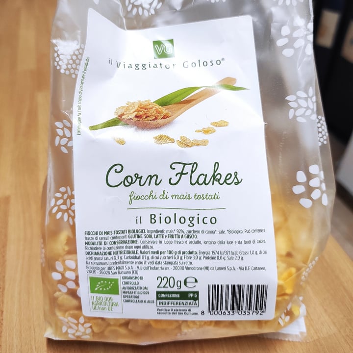 photo of Il Viaggiator Goloso Corn Flakes shared by @irenepivetta on  07 Dec 2021 - review