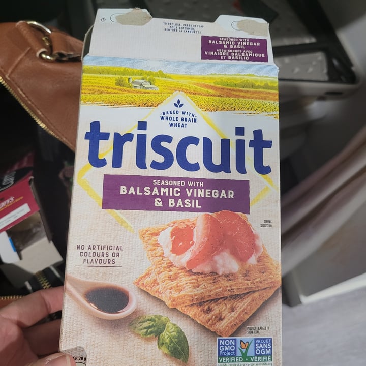 photo of Triscuit Triscuit Balsamic & Basil shared by @martyna89 on  09 Jun 2022 - review