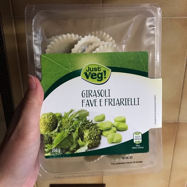 photo of Just Veg! (ALDI Italy) Girasoli fave e friarelli shared by @nikyveg on  02 Apr 2022 - review