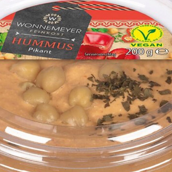 photo of Wonnemeyer Hummus Pikant shared by @loory on  10 Aug 2021 - review