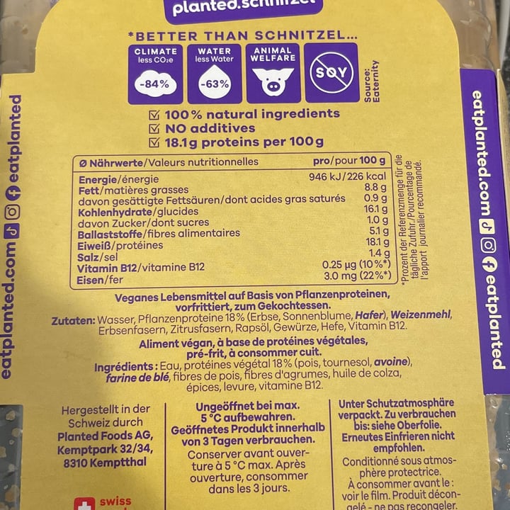 review photo of Planted foods cotolette shared by @jimenapuente on 02 Nov 2022 - review