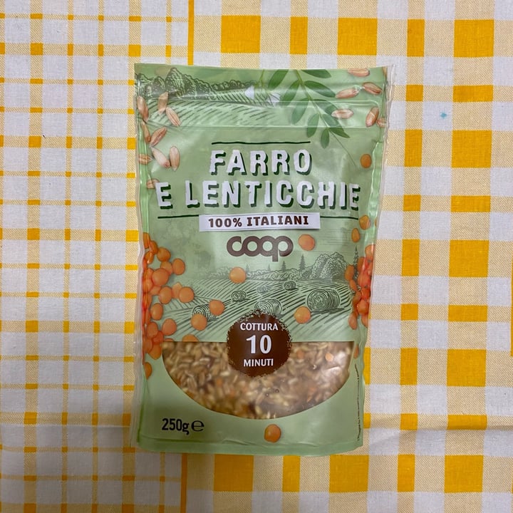 photo of Coop Farro e lenticchie shared by @valebruzzz on  15 Apr 2022 - review