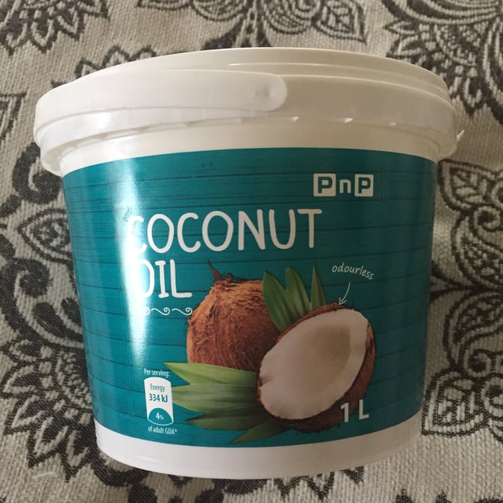 photo of Pick n Pay Coconut Oil 500ml shared by @samantha2smith on  05 Dec 2021 - review