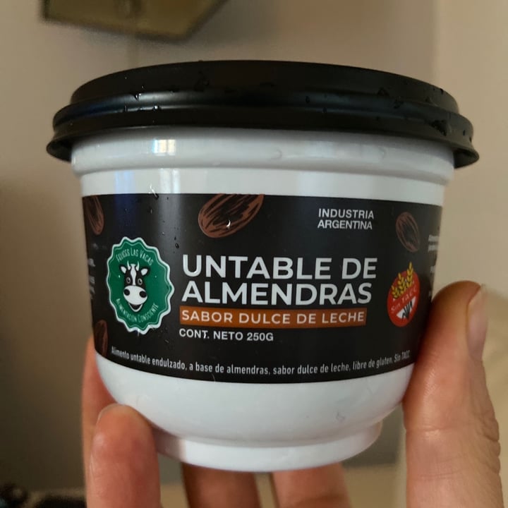 review photo of Felices Las Vacas Untable de Almendras sabor Dulce de Leche shared by @sabrinatattooart on 08 Apr 2020 - review