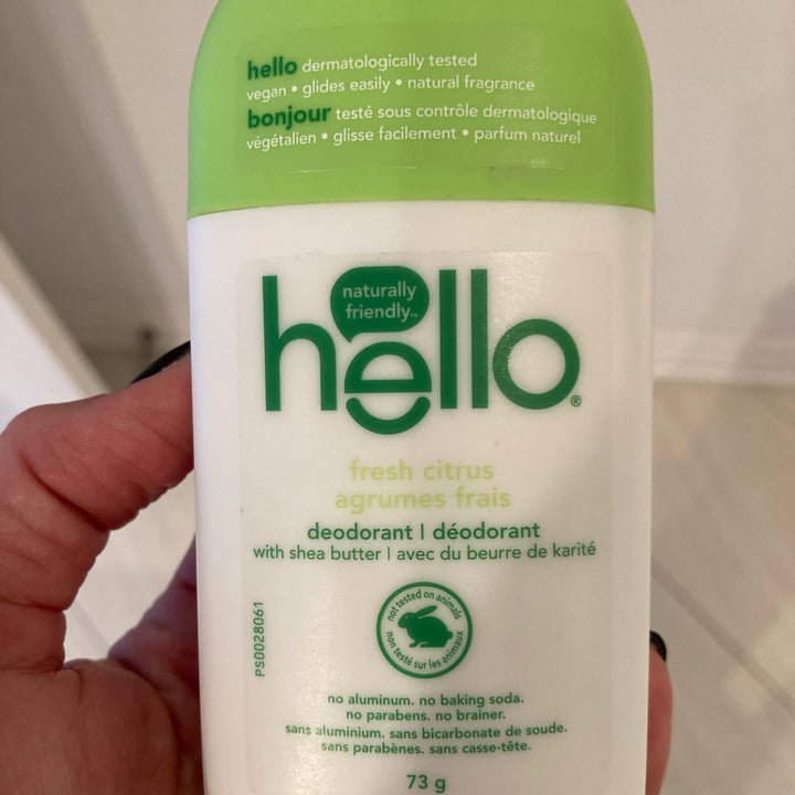 photo of Hello déodorant shared by @marieyoga on  04 Oct 2022 - review