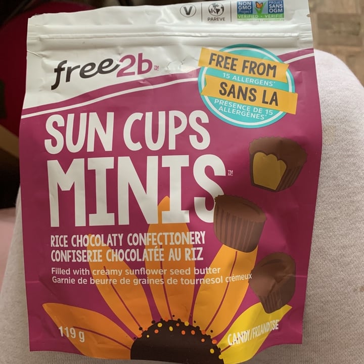 photo of Free2b Foods Sun Cups Minis shared by @perlabashmanian on  13 Apr 2020 - review