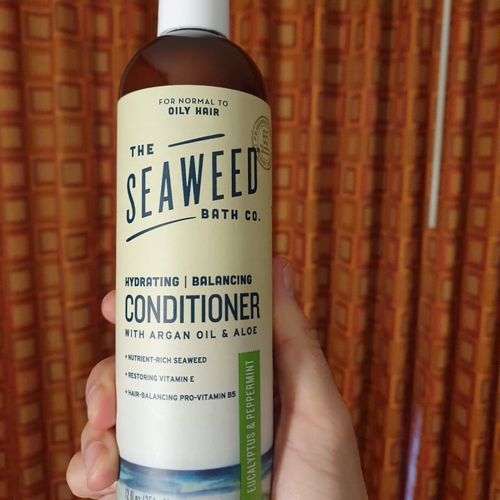 photo of The Seaweed Bath Co. Balancing Argan Conditioner - Eucalyptus & Peppermint shared by @paniwilson on  16 Apr 2021 - review