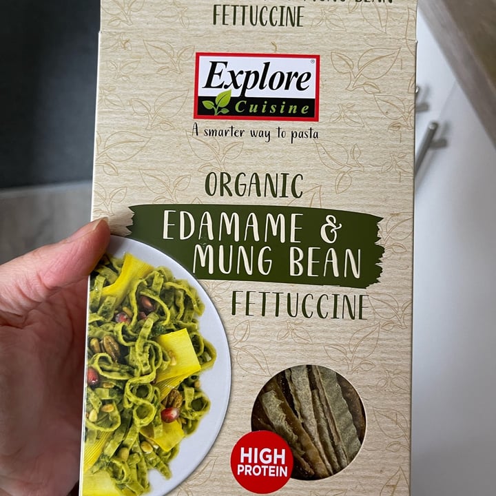 photo of Explore Cuisine Organic edamame & mung bean fettuccine shared by @valeriabr on  17 Oct 2021 - review