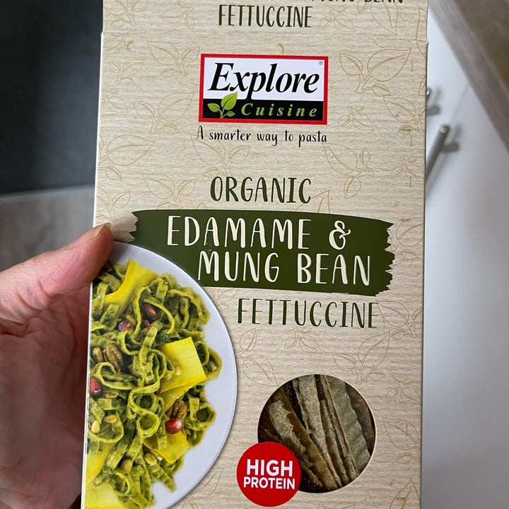 review photo of Explore Cuisine Organic edamame & mung bean fettuccine shared by @valeriabr on 17 Oct 2021 - review